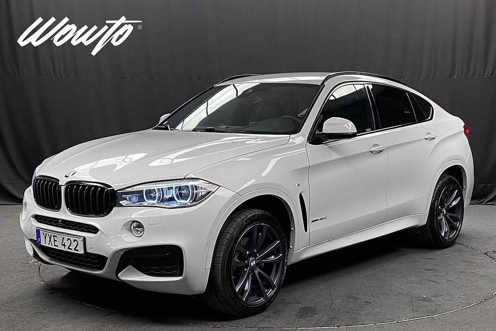 BMW X6 xDrive40d 313HK M-Sport /H/K /Värmare /Navi /4.95%
