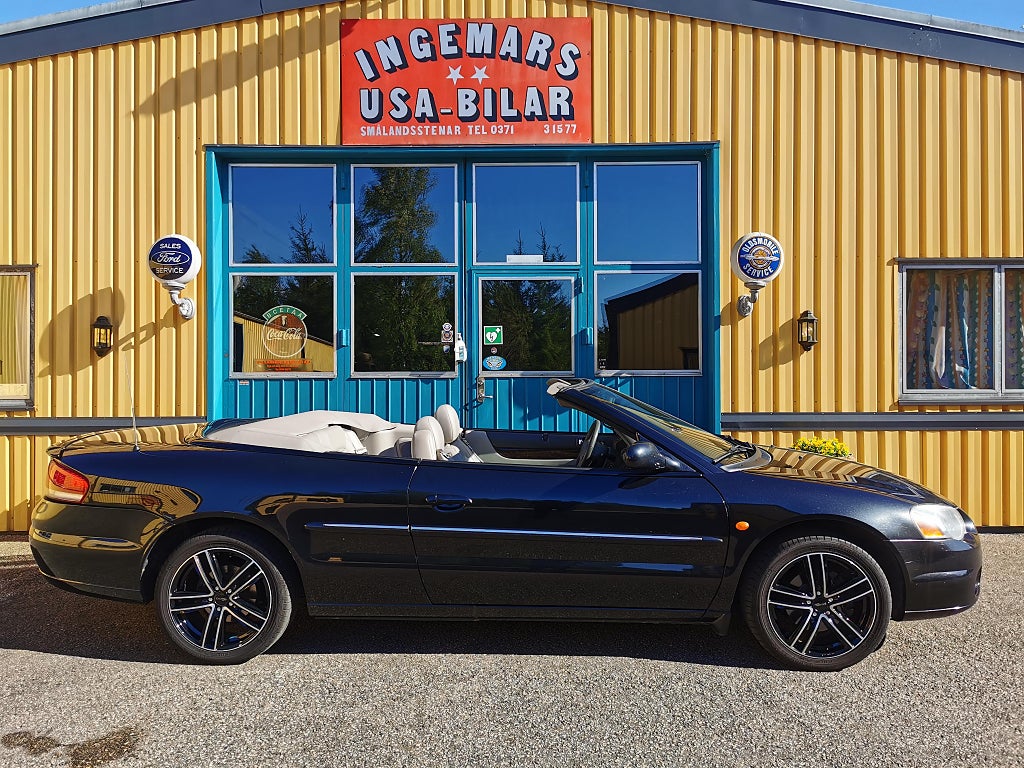 Chrysler Sebring Convertible 2.7 V6 Automatic, 4-trins, 203ps, 2001
