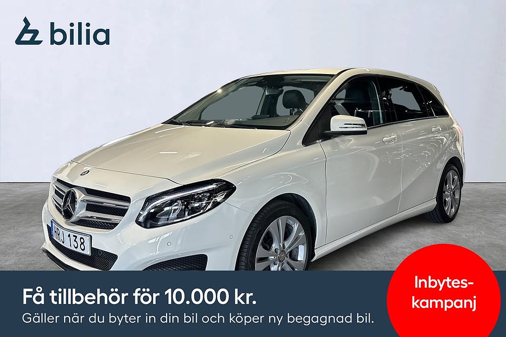 Mercedes-Benz B 220 4MATIC Urbanline Dragkrok Kamera PDC Skinn