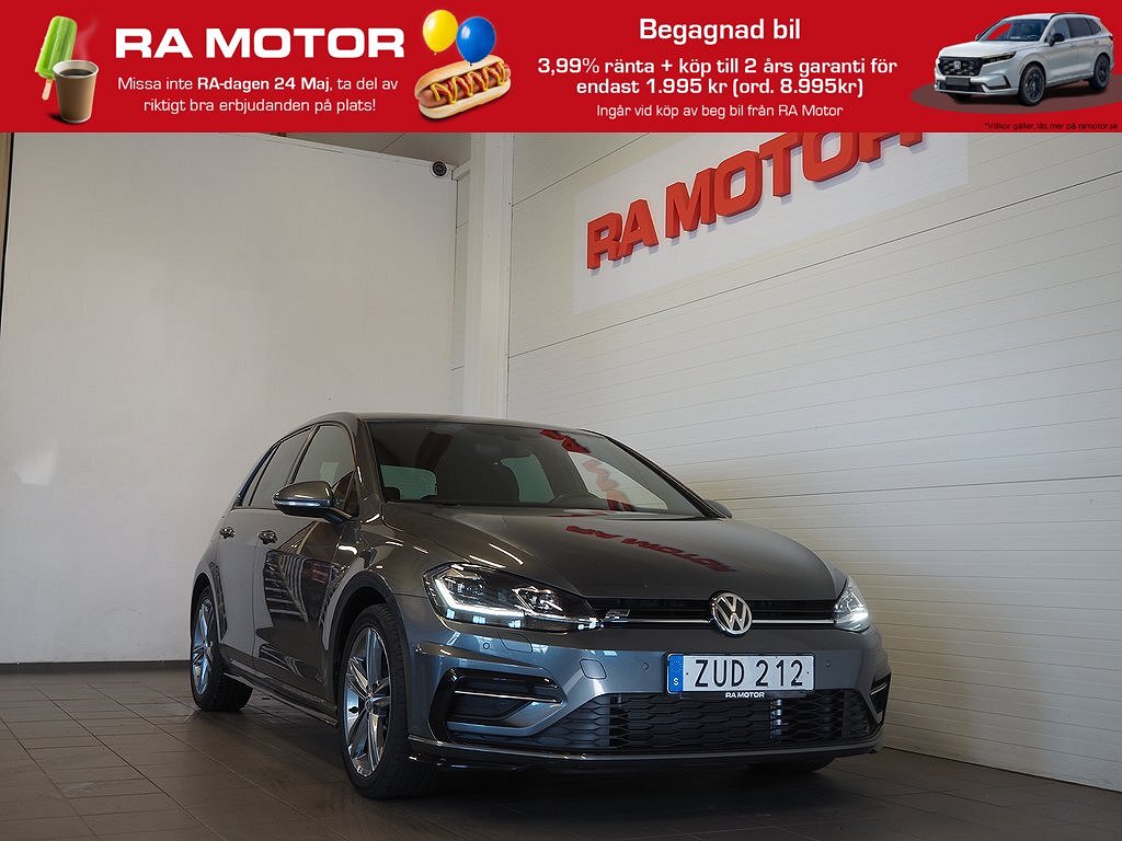 Volkswagen Golf 1.4 TSI 150hk GT R-Line Pluspaket P-Sensorer 2018