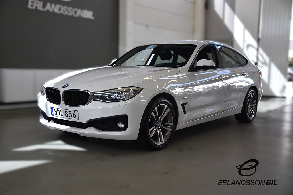 BMW 320D xDrive Gran Turismo Sport line NYSERVAD DRAG P-SENSORER