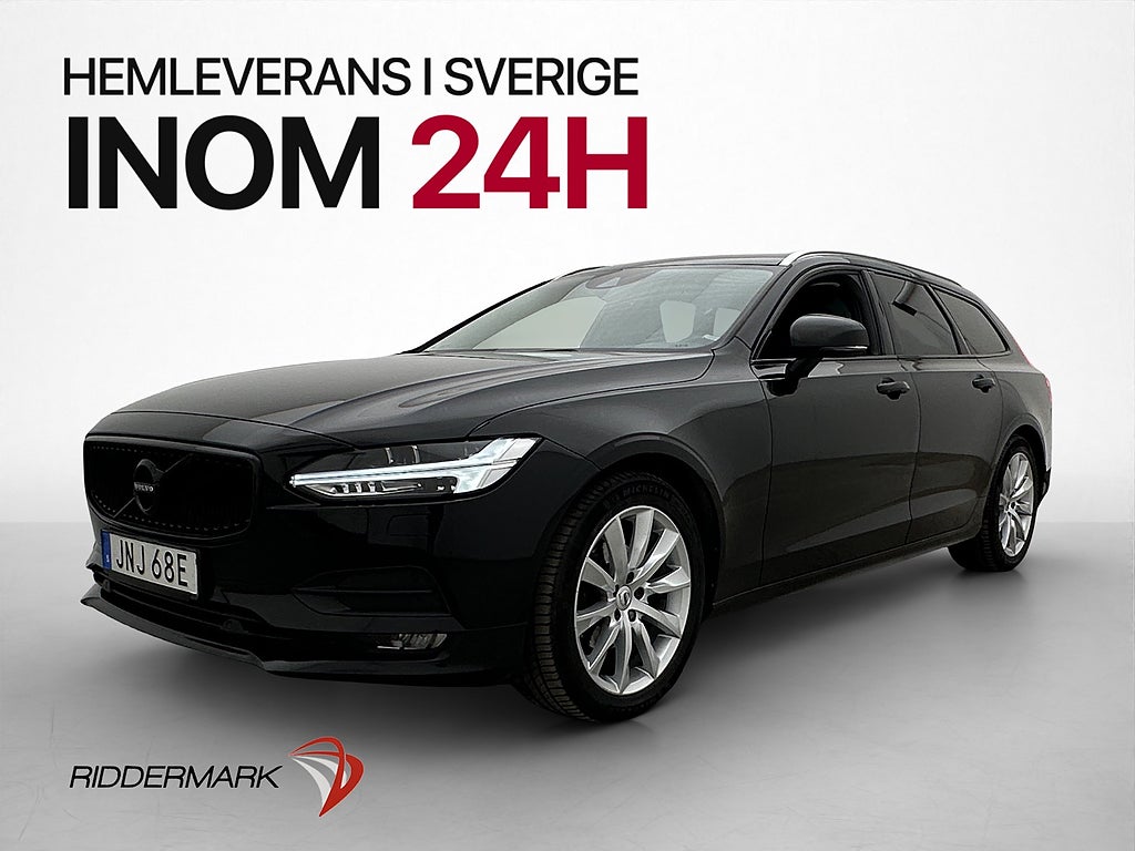 Volvo V90 D4 Momentum VOC Värm Kamera Navi Elstol CarPlay