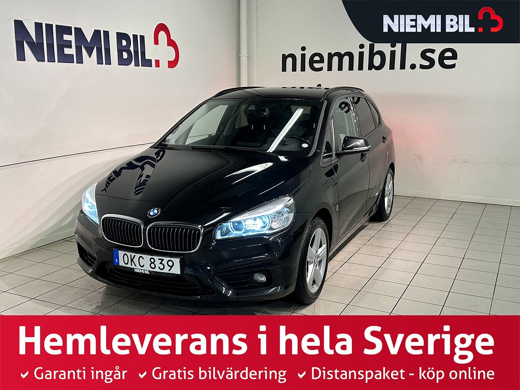 BMW 225xe Active Tourer Aut Xdrive Pvärm HuD Navi S/V-hjul 