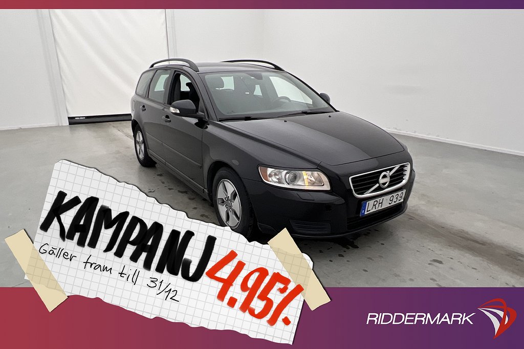 Volvo V50 D2 Kinetic Värmare Performance-Sound 4,95% Ränta