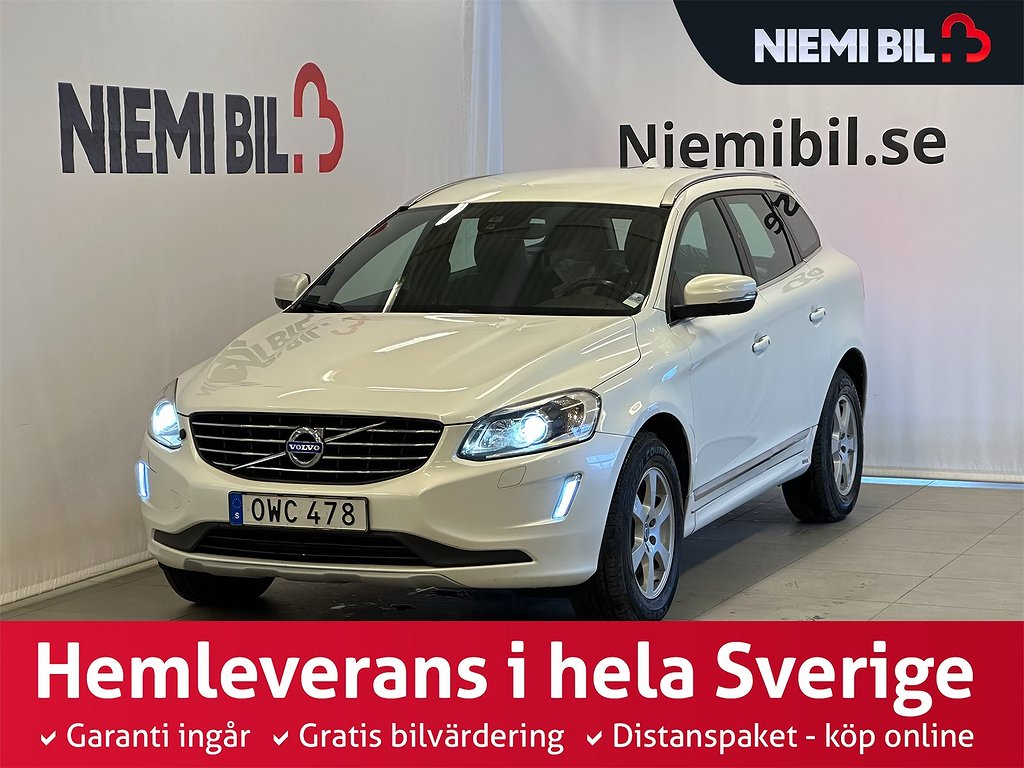 Volvo XC60 D4 AWD Summum Drag/Skinn/MoK-Värm/SoV-Däck/Psens