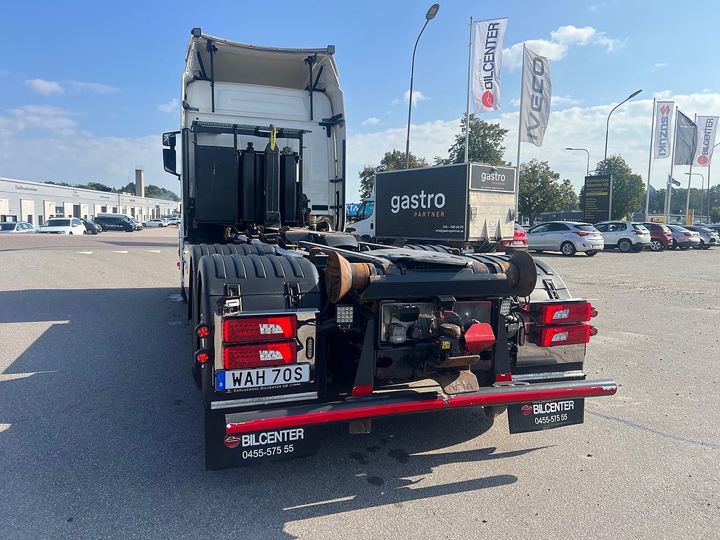 Scania R500 6x2*4 Lastväxlare inkl Schaktflak & Tippkärra