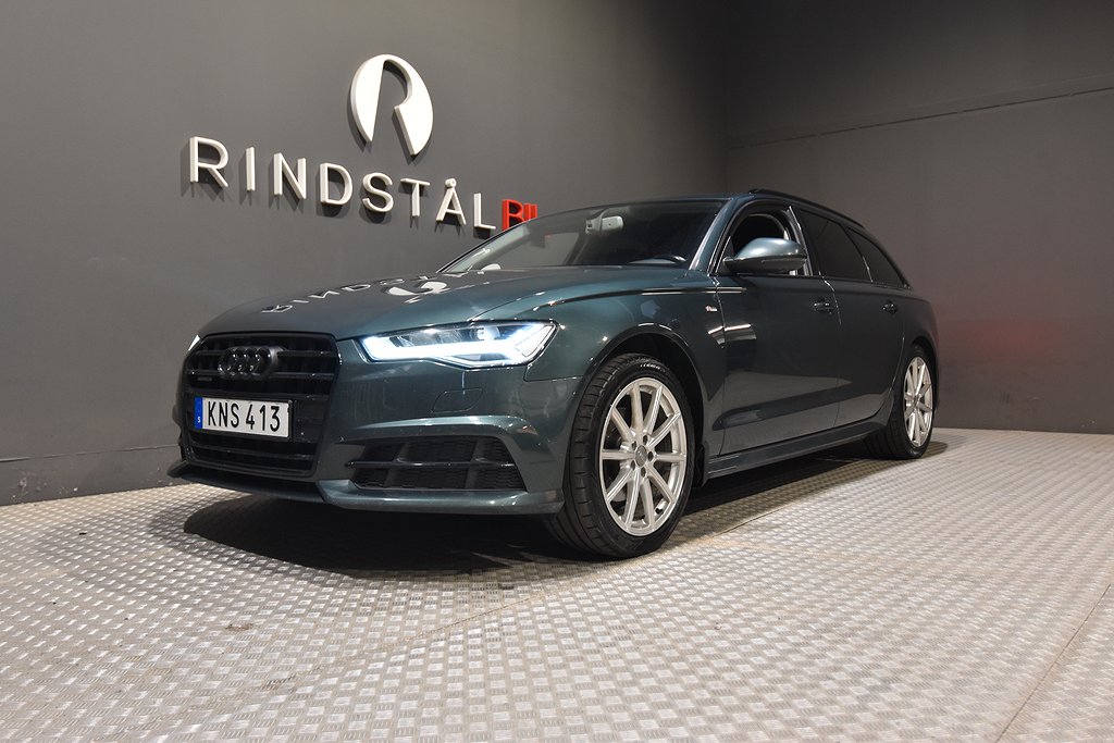 Audi A6 Avant 2.0 TDI 190HK AUT Q S-LINE DRAG D-VÄRM LED 19"