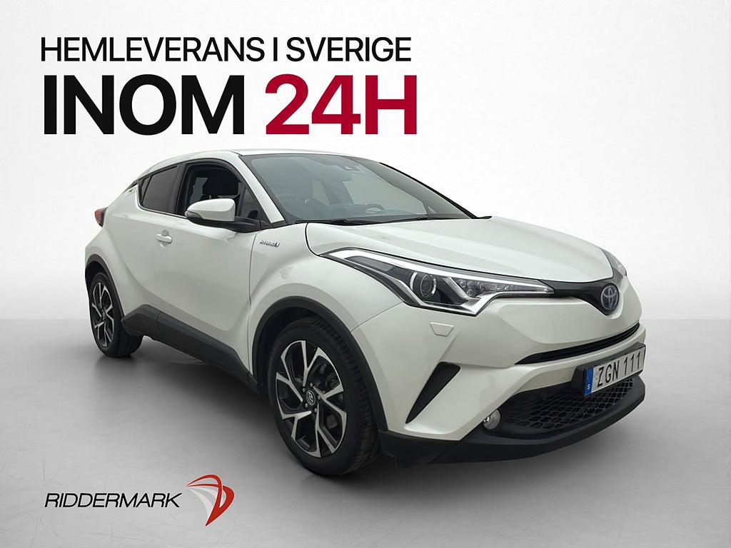 Toyota C-HR Hybrid X-Edition M&K-Värmare JBL Kamera Skinn