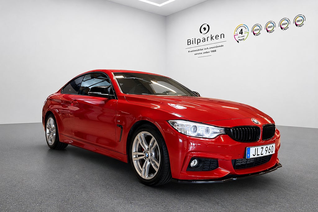 BMW 428I Coupé M Sport | Maxton | Sensorer | Farthållare | 245hk
