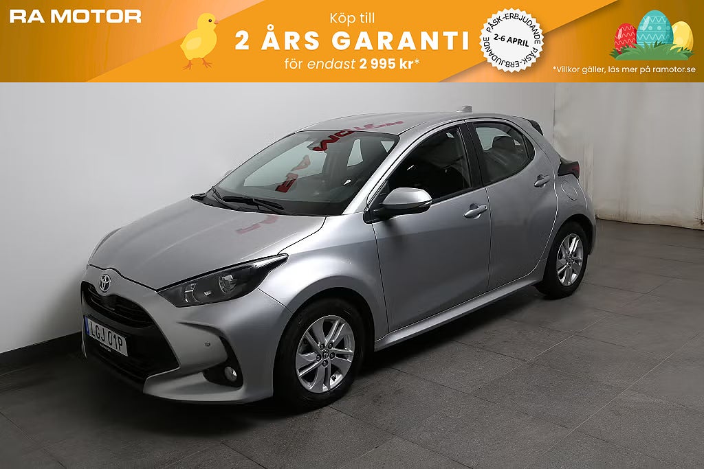 Toyota Yaris Hybrid Active Aut 5D Kamera PDC Blåtand 2023