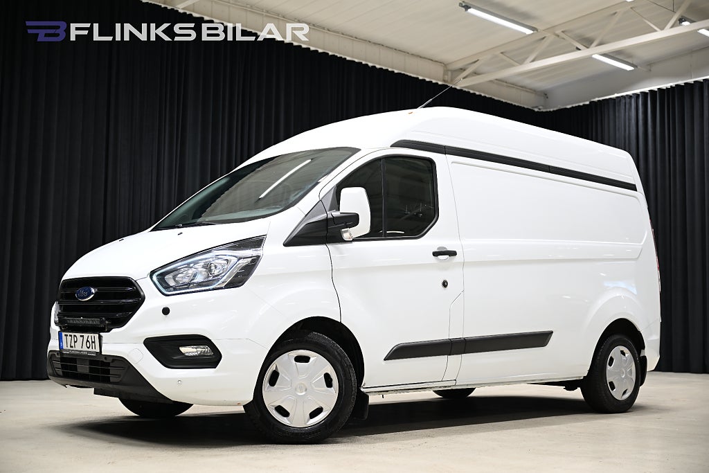 Ford transit Custom 130HK L2 Högtak|Drag|Värmare|EnÄgare|Leasbar