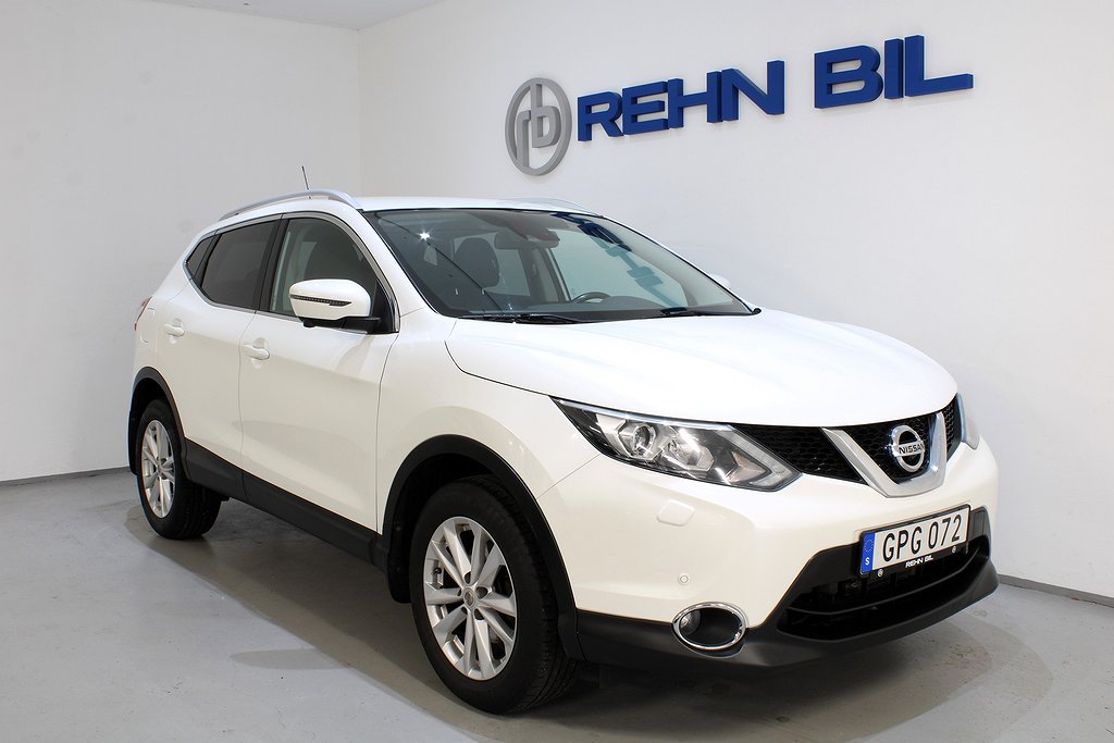 Nissan Qashqai 1.2 DIG-T XTRONIC-CVT Värmare Drag 360* 115hk