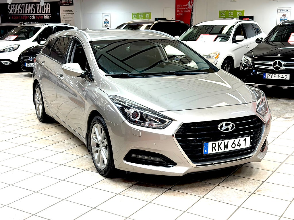 Hyundai i40 cw 1.7 CRDi DCT ComfortPlus Drag Välvårdad
