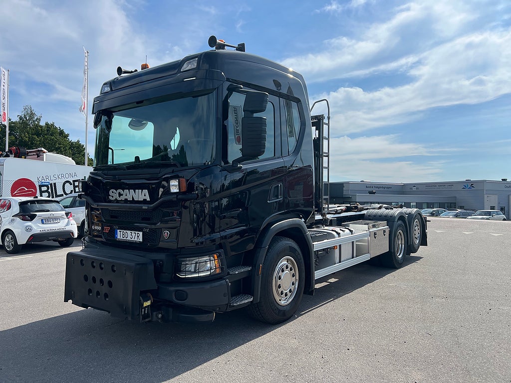 Scania G450 6x2*4 XT Lastväxlare, Fullt Plogutrustad