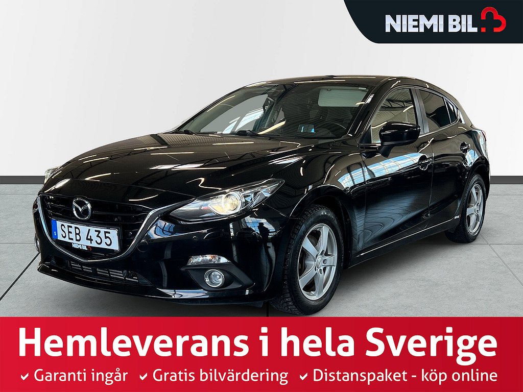 Mazda 3 Sport 2.2 SKYACTIV-D OPTIMUM/NAV/Värmare/Bose/HuD