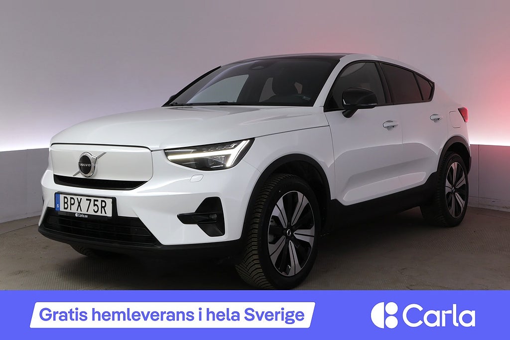 Volvo C40 Recharge Single Motor Plus Pano Kamera Elstol Drag