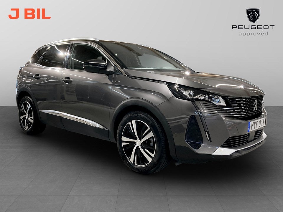 Peugeot 3008 GT 1.2 PT 130hk Aut - B-KAMERA, CARPLAY