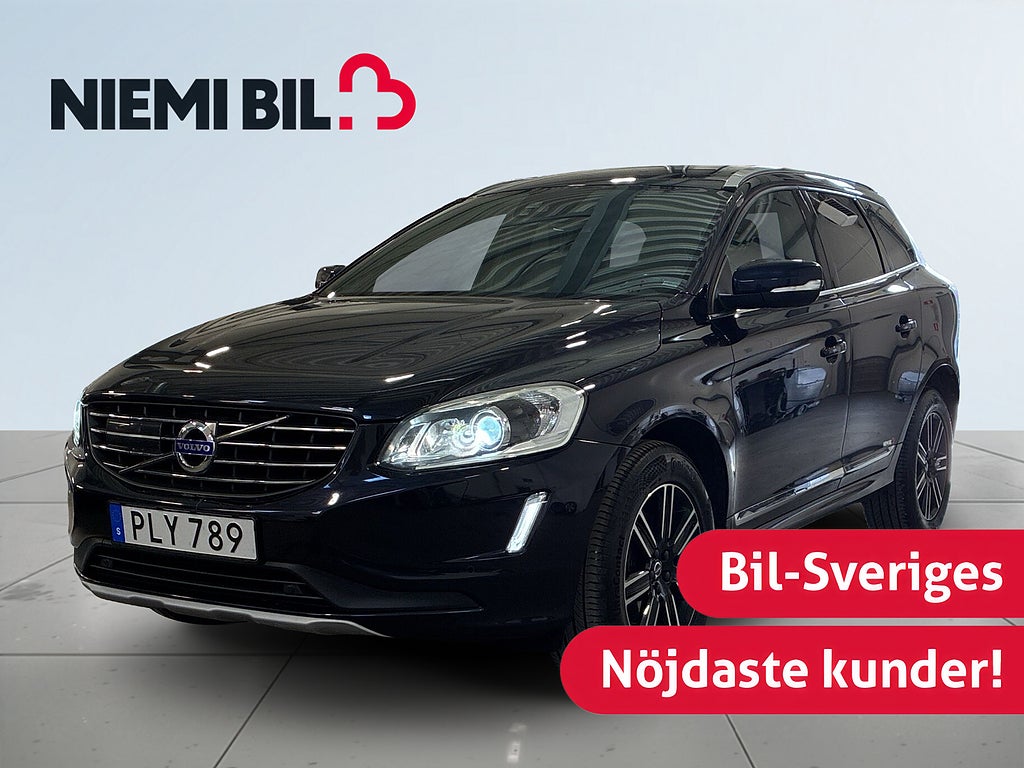 Volvo XC60 D4 AWD Aut Classic Summum Drag Värmare Kamera Skinn S&V