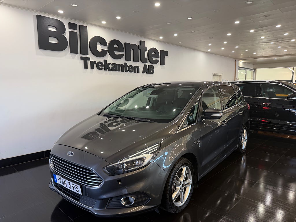 Ford S-Max 2.0 TDCi AWD Powershift Business Euro 6 7-Sits Skinn