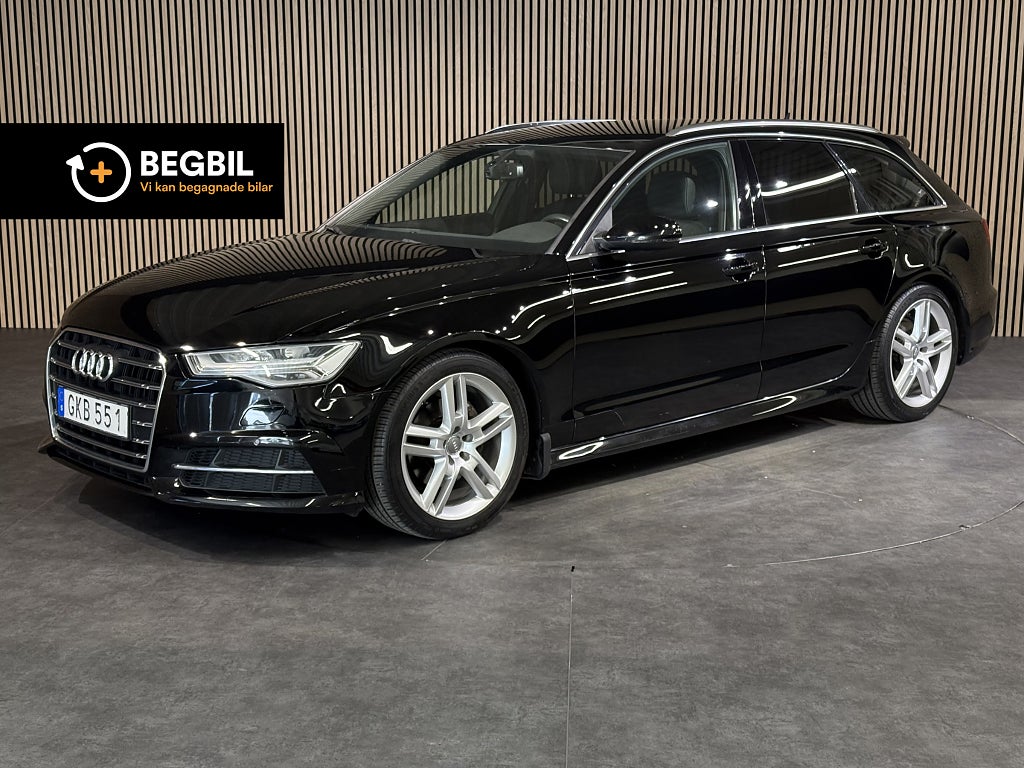 Audi A6 Avant 2.0 TDI S Tronic S-Line / Alpin / Drag / Värmare 