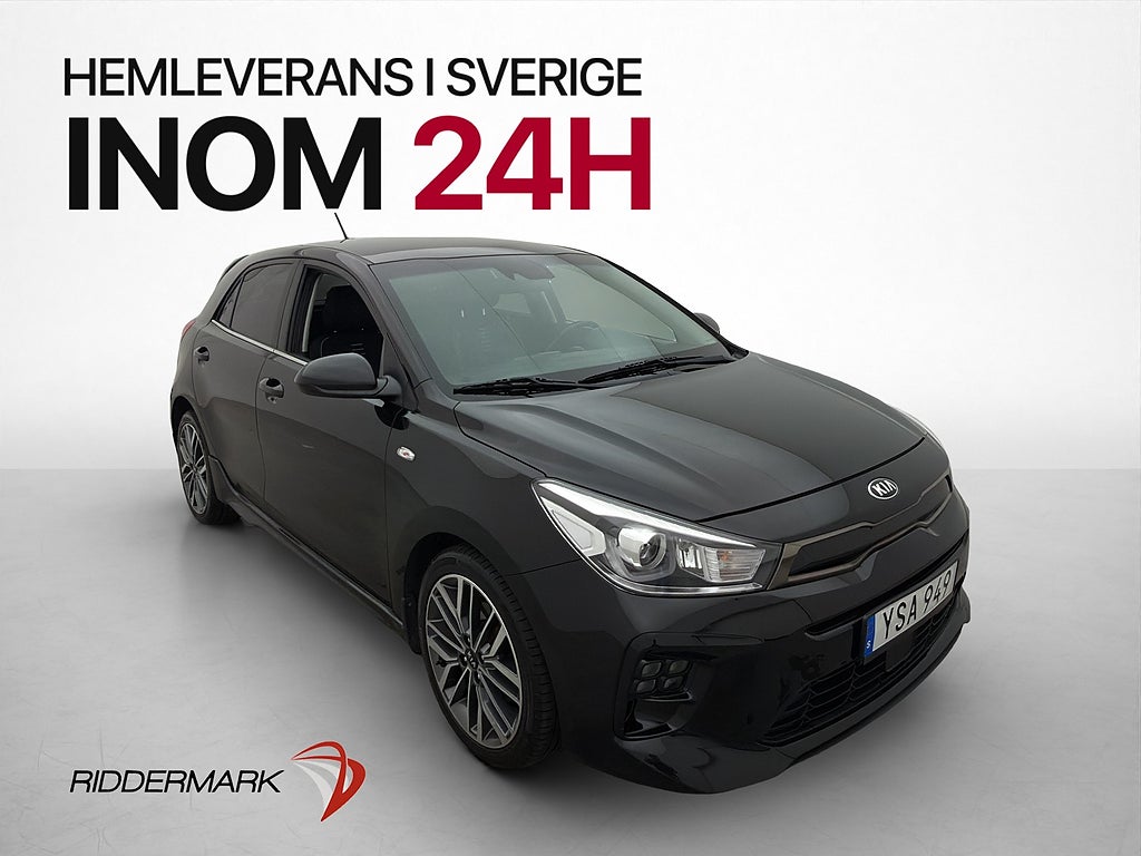 Kia Rio 1.0 T-GDI 120hk GT-Line Kamera Rattvärme CarPlay