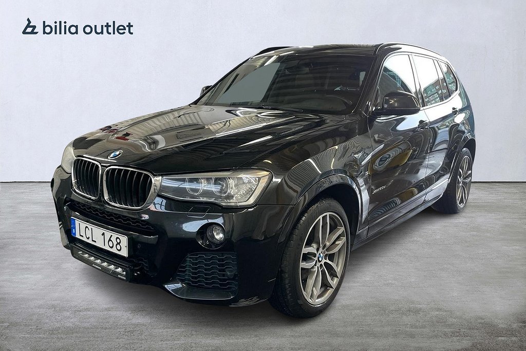 BMW X3 xDrive30d M-Sport Värmare Navi HUD Dragkrok 258hk