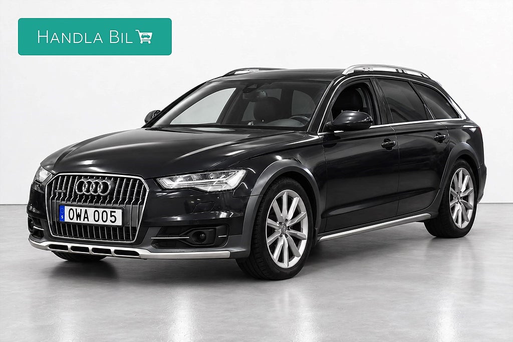 Audi A6 Quattro 3.0 TDI V6 D-Värm Drag Skinn/alcantara Adaptiv-F