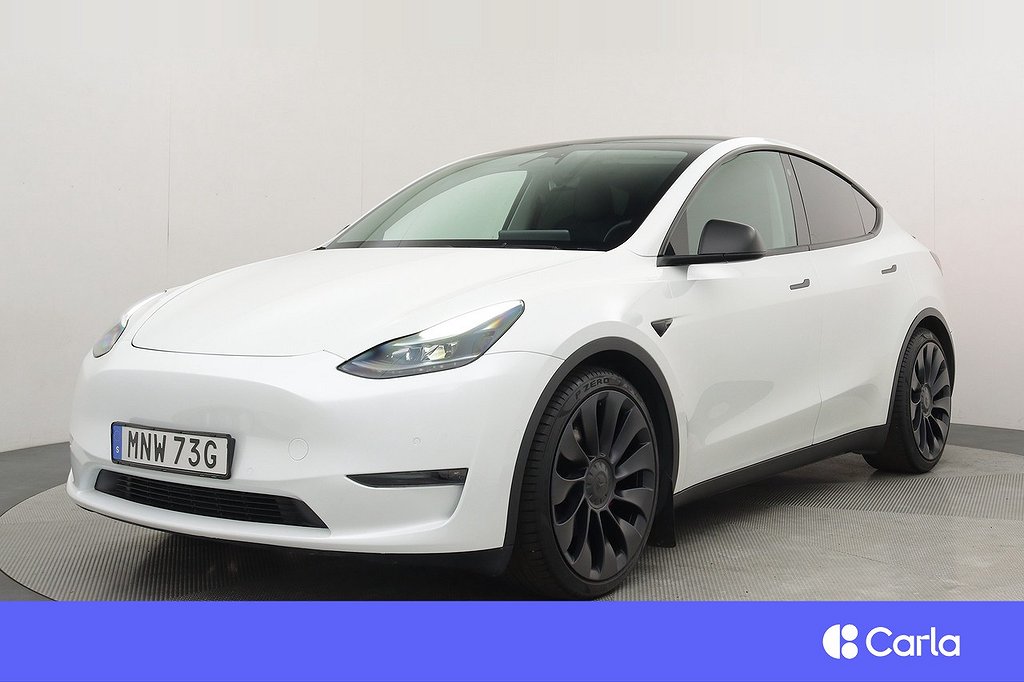 Tesla Model Y Performance AWD Autopilot Pano V-hjul