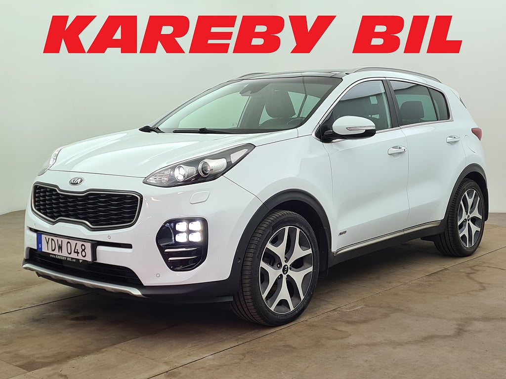 Kia Sportage 2.0 CRDi AWD 184hk Aut GT-Line Panorama Backkamera