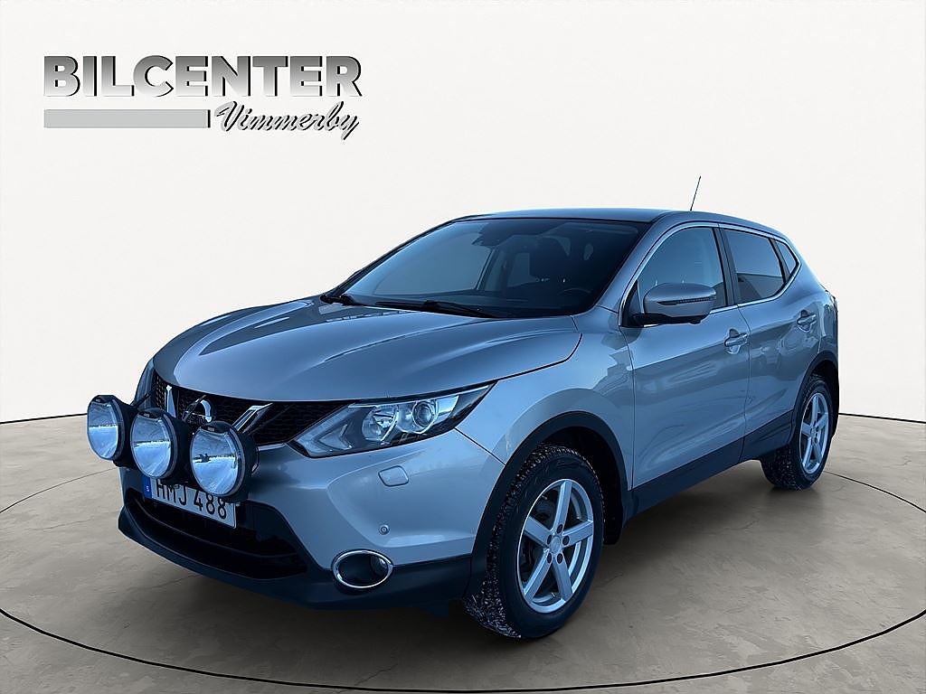 Nissan Qashqai 1.5 dCi Manuell 110hk 350 kamera Drag