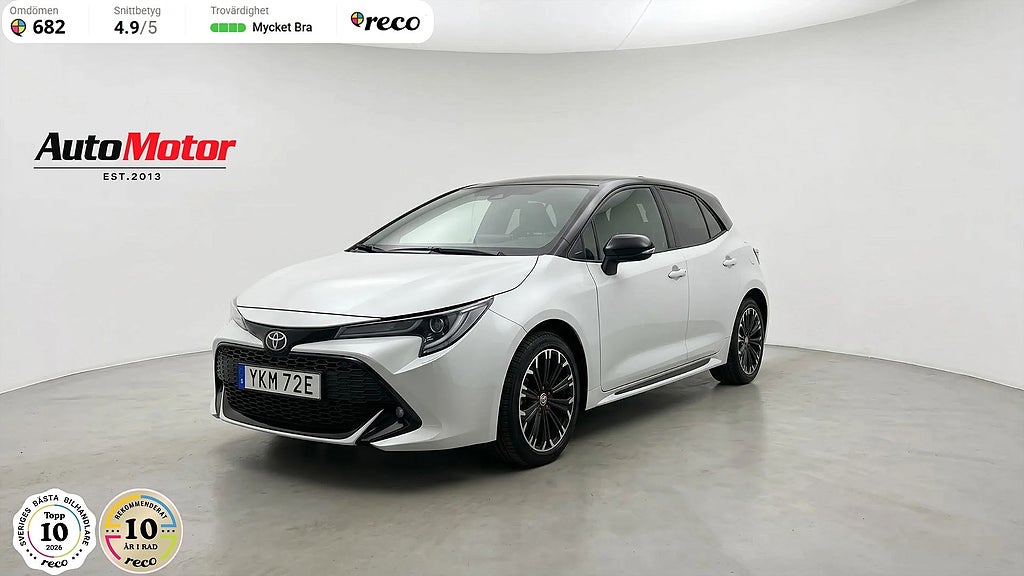 Toyota Corolla Toyota Corolla GR Hybrid 122hk/MOMS/Värmare