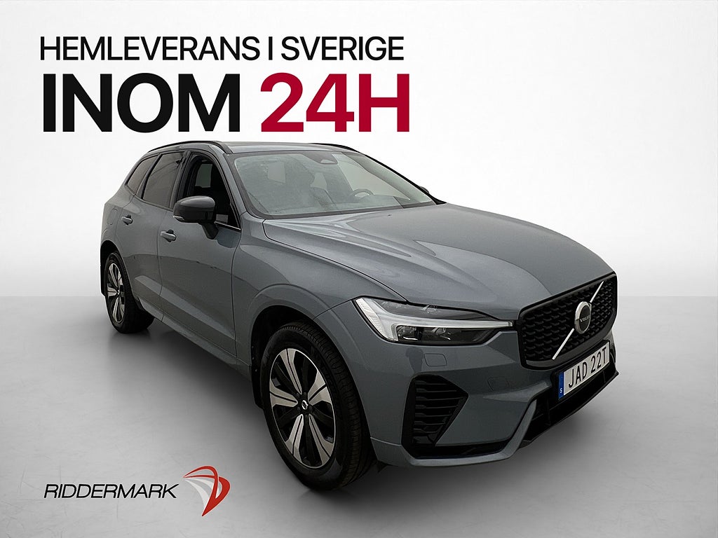 Volvo XC60 Recharge T6 AWD Plus Dark Pano Läder BLIS Värm