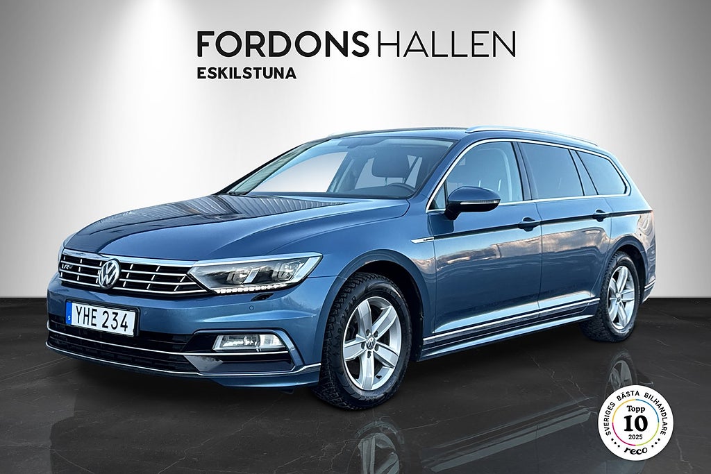 Volkswagen Passat Sportscombi 2.0 TDI 4M Euro6 /Nyservad /R-line /D-värm