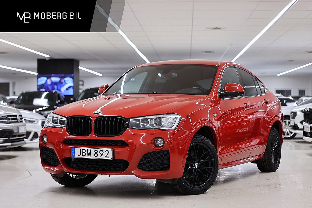 BMW X4 xDrive20d 190hk M Sport Hifi Värmare