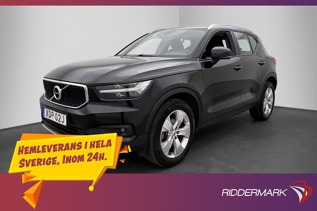 Volvo XC40 D3 Momentum VOC Värmare P-Sensorer CarPlay Navi