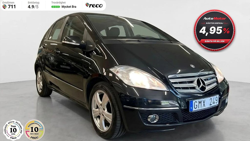 Mercedes-Benz A200 CDI 5-dörrars Automat 140hk Fullservad/SoV däck
