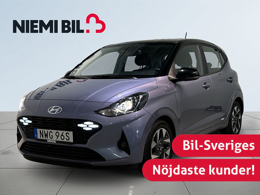Hyundai i10 1.0 blue Advanced Mvärm Psens Kamera CarPlay SoV
