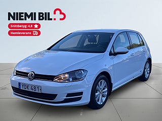 Volkswagen Golf 5-dörrar TSI Base LågSkatt/MoK/SoV-Däck/Adaptiv Fart – bild 1