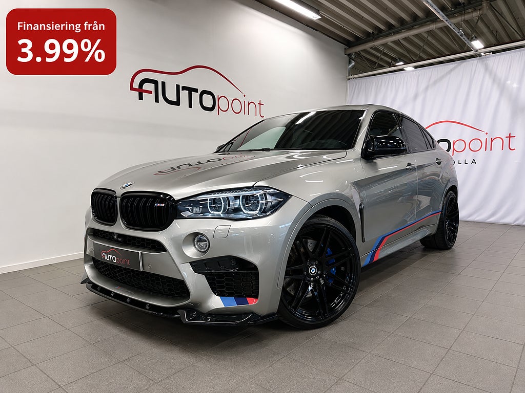BMW X6 M 575hk Sv-såld|Head Up|Soft Close |*SE UTR*