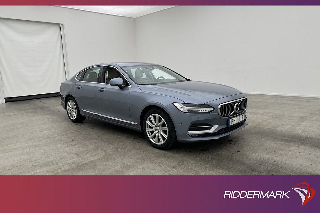 Volvo S90 D4 AWD Inscription VOC D-Värme Skinn B-Kamera Navi