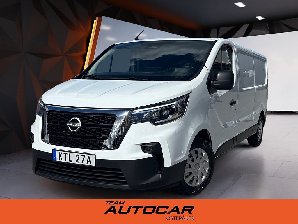 Nissan Primastar N-Connecta L2H1 A/T 150HK Värmare Dragkrok Backkamera