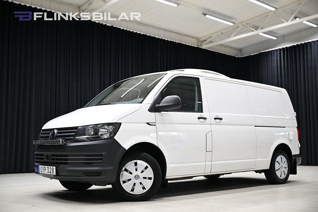 Volkswagen Transporter DSG 150HK L2 Kylbil|Nattkyla|Dubbeldörr|Backkamera