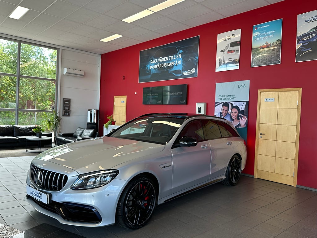 Mercedes-Benz C63 C 63 S T Panorama 360° Burmeister Nybes 3358kr/MÅN*