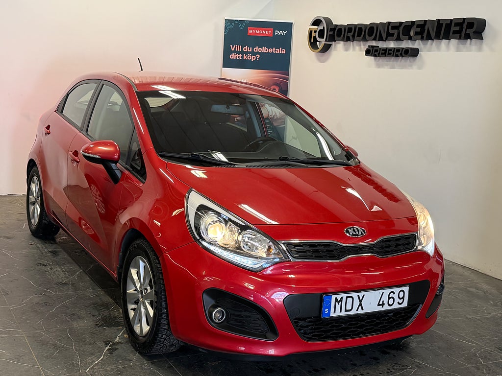 Kia Rio 5-dörrar 1.4 CVVT GLS| Rattvärme | Nybesiktigad | AUX