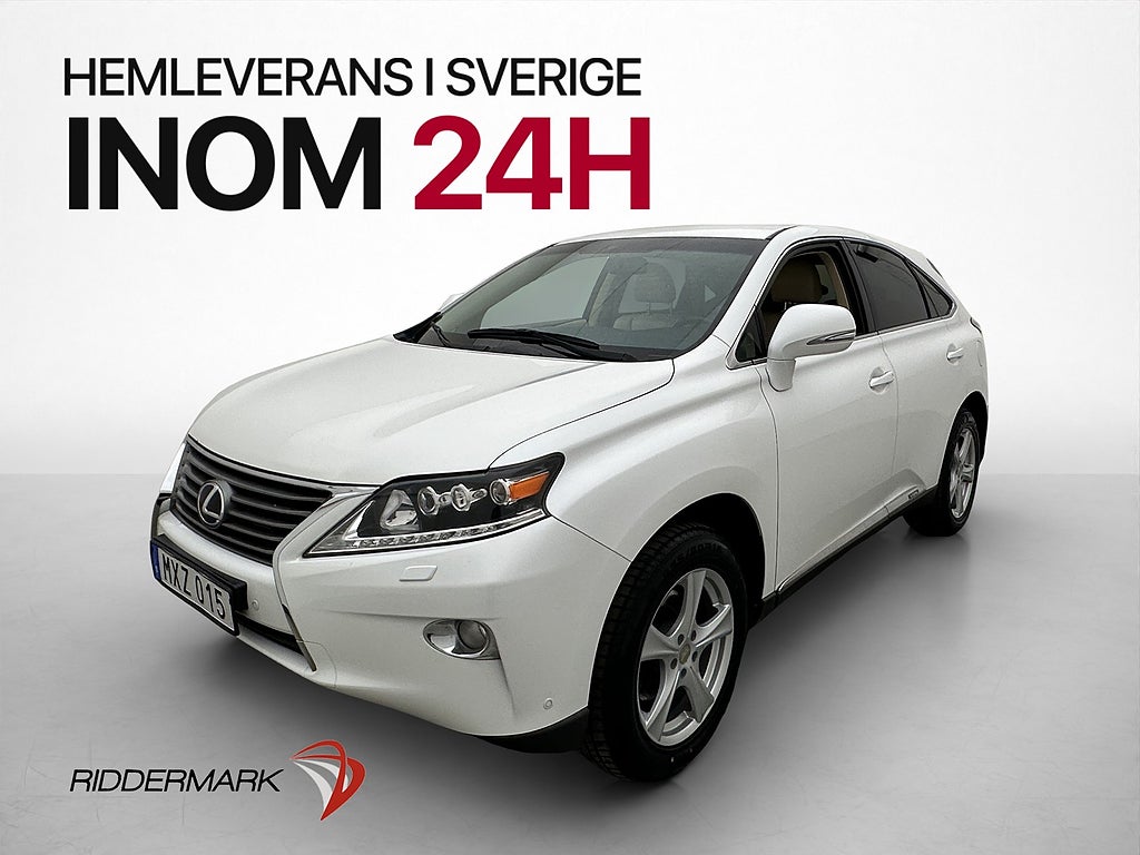 Lexus RX 450h AWD 3.5 V6 Luxury Skinn Kamera Drag