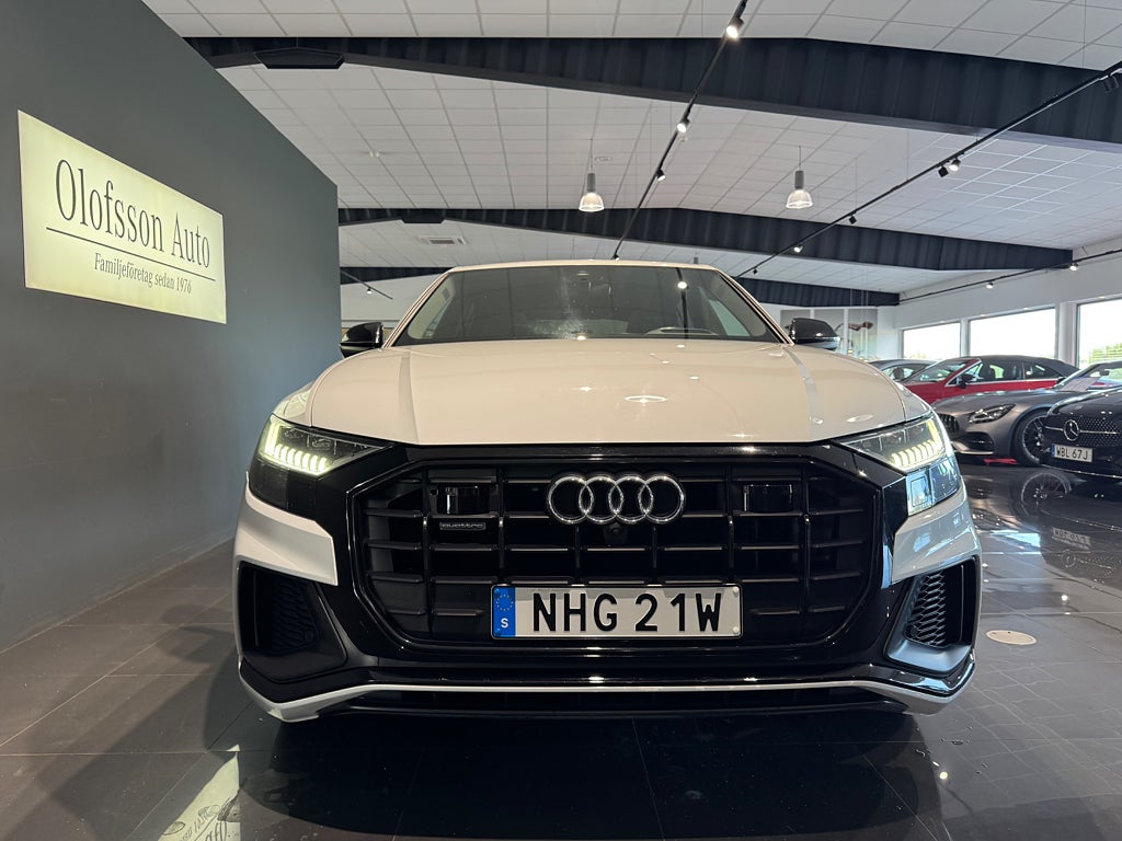 Audi Q8 50 TDI quattro S Line Panorama B&O HUD Värmare Drag - bild 13