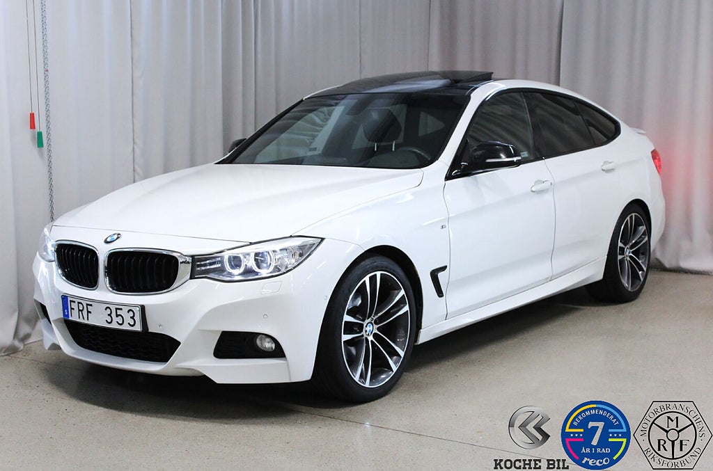 BMW 320D 184HK, Gran Turismo M Sport, Drag, Panorama, Navi, Skin