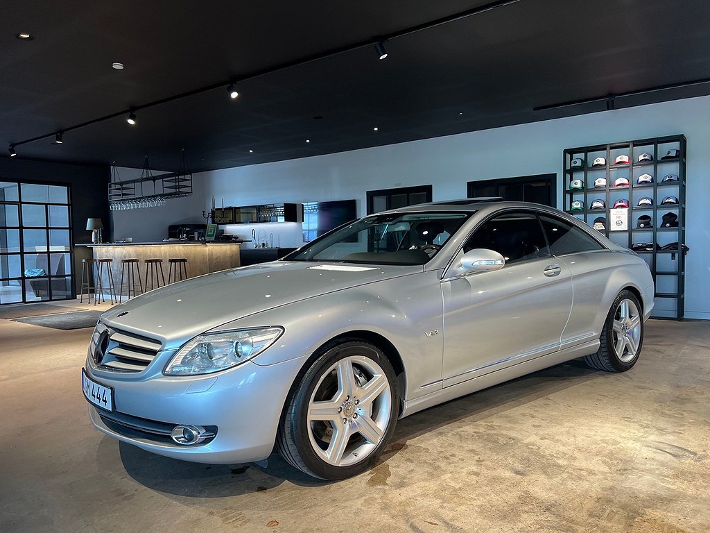 Mercedes-Benz CL 600 5G-Tronic V12 517hk H&K / Taklucka