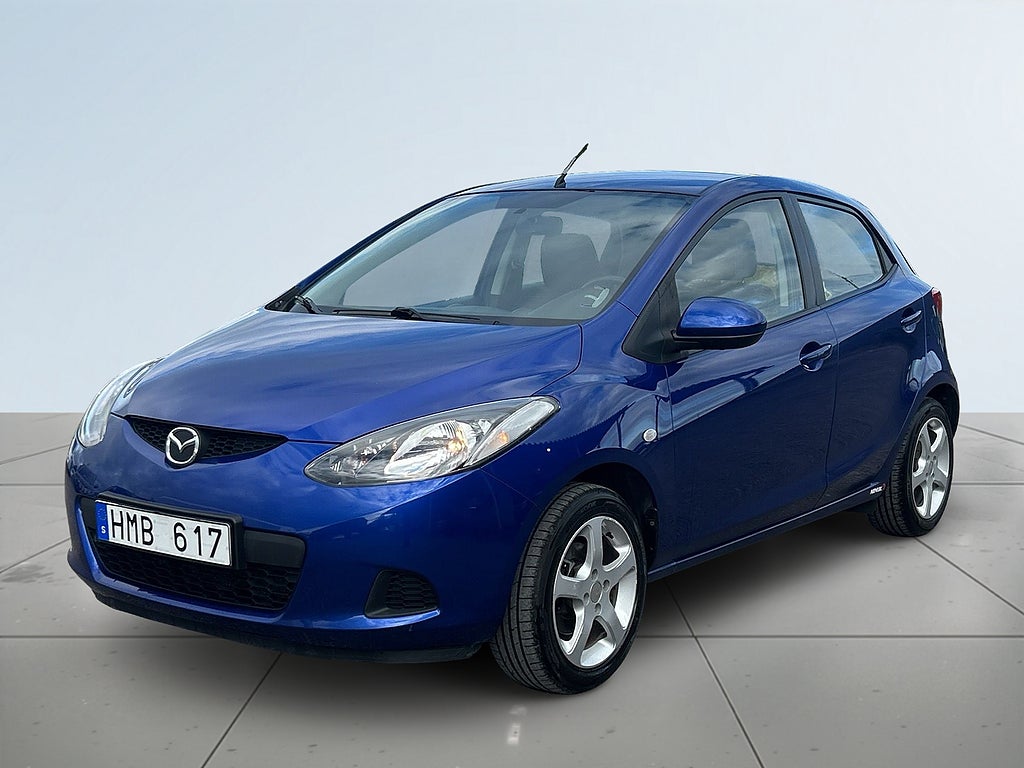 Mazda 2 5-dörrar 1.3 MZR Kiruna-körd/Motor&kupé-Värm/S&V-Däck