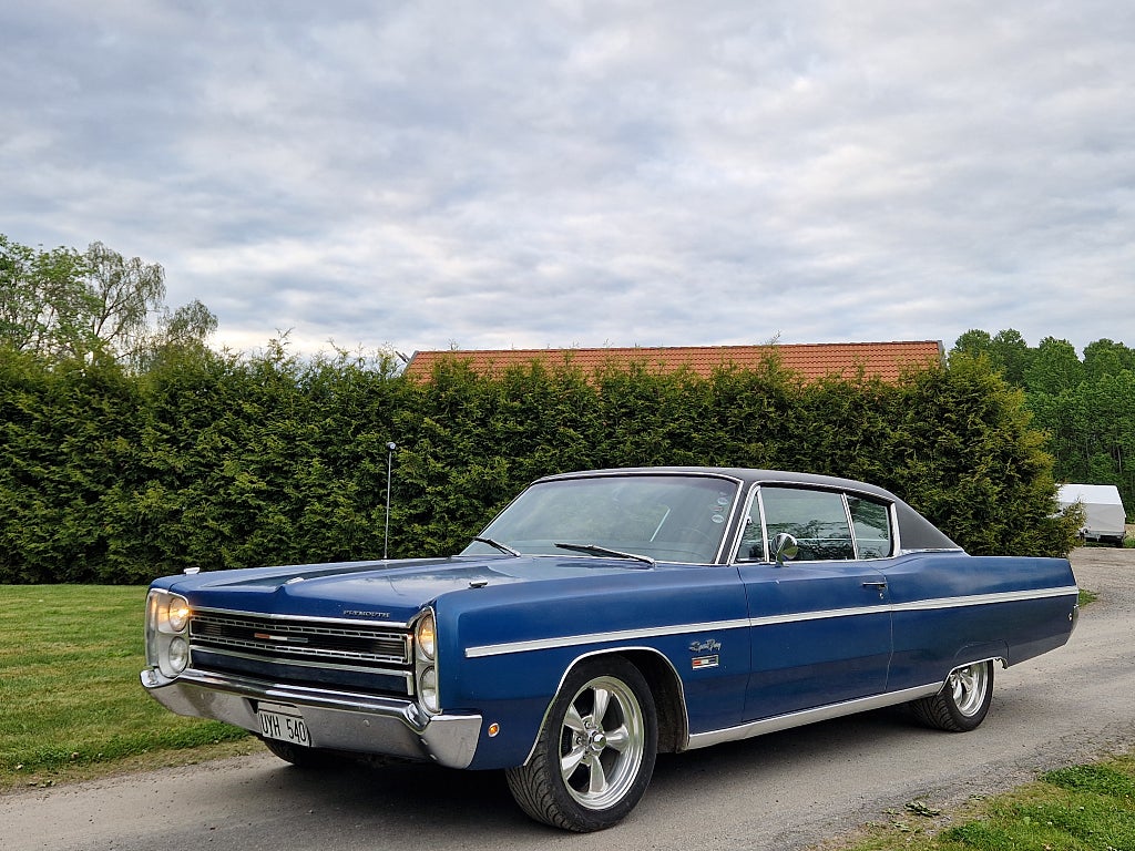 Plymouth Sport Fury HT Big Block -kanonfin -Finans -HÖSTPRIS